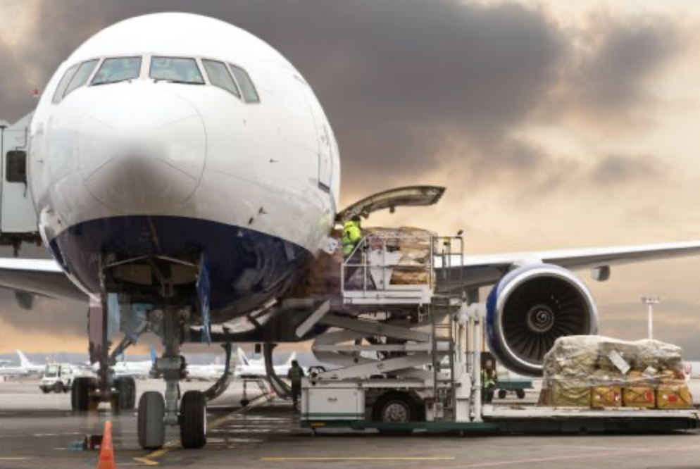 trasporto merci via aerea